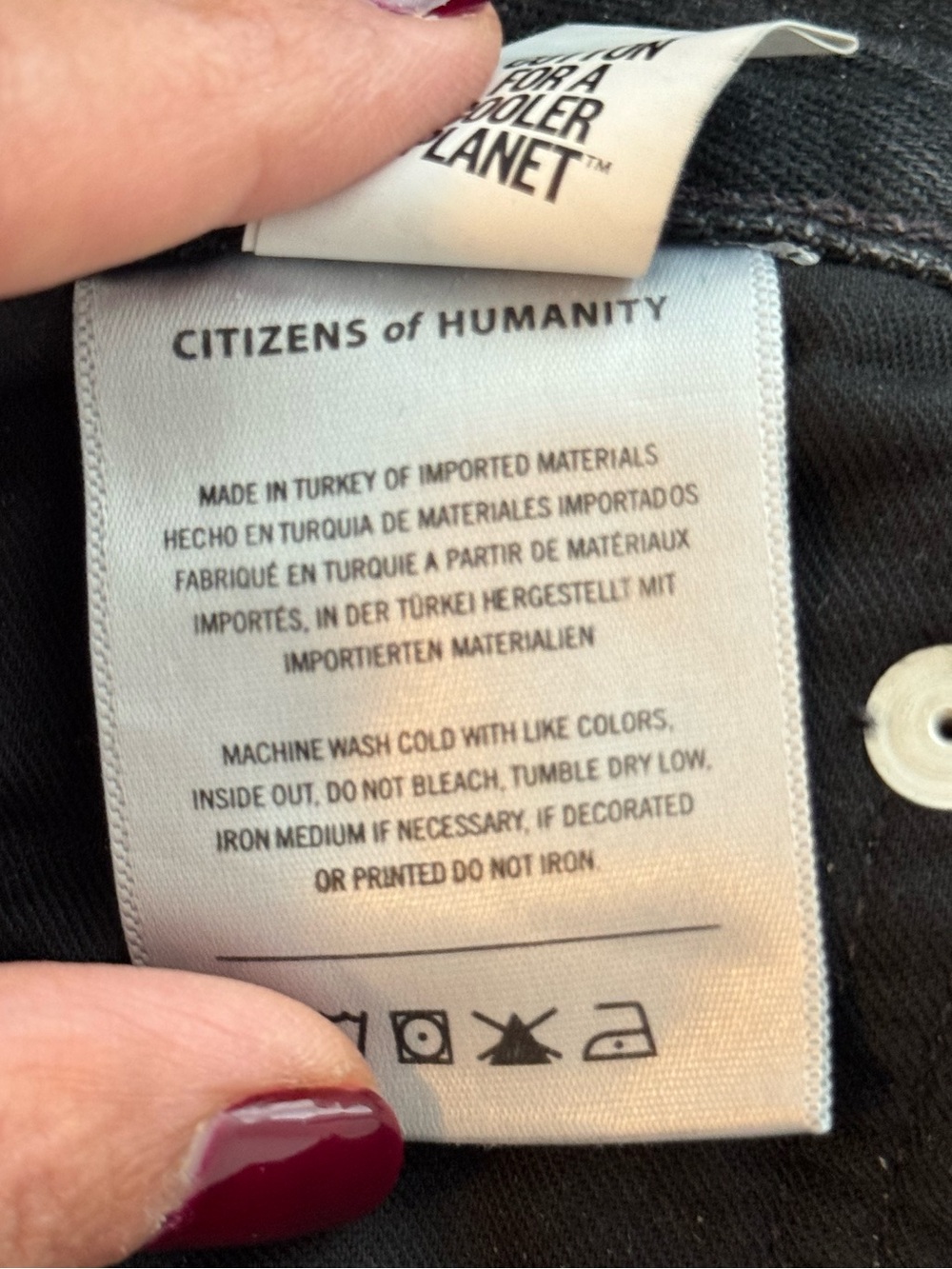 Citizens of Humanity Women’s Black Jeans